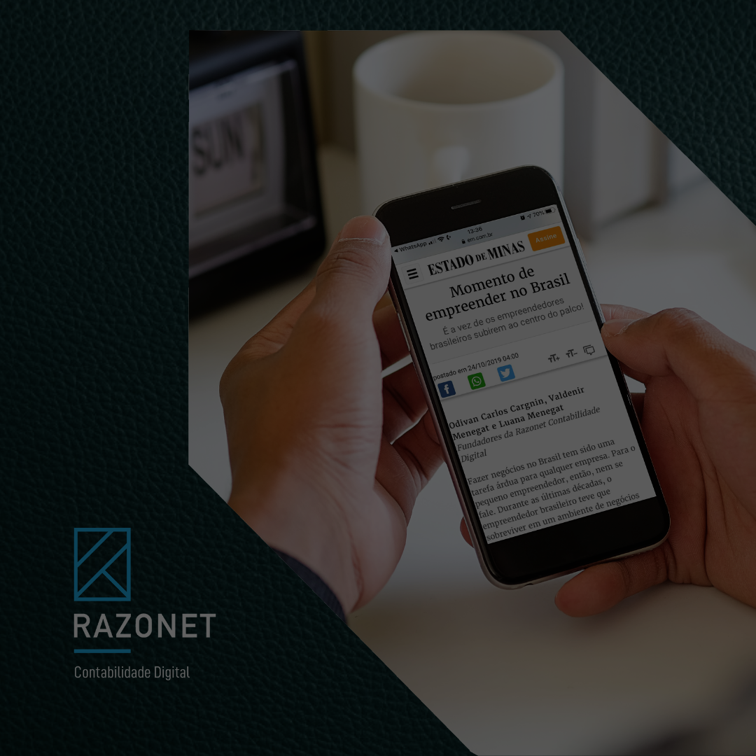 Razonet tem artigo publicado sobre empreendedorismo no Estado de Minas
