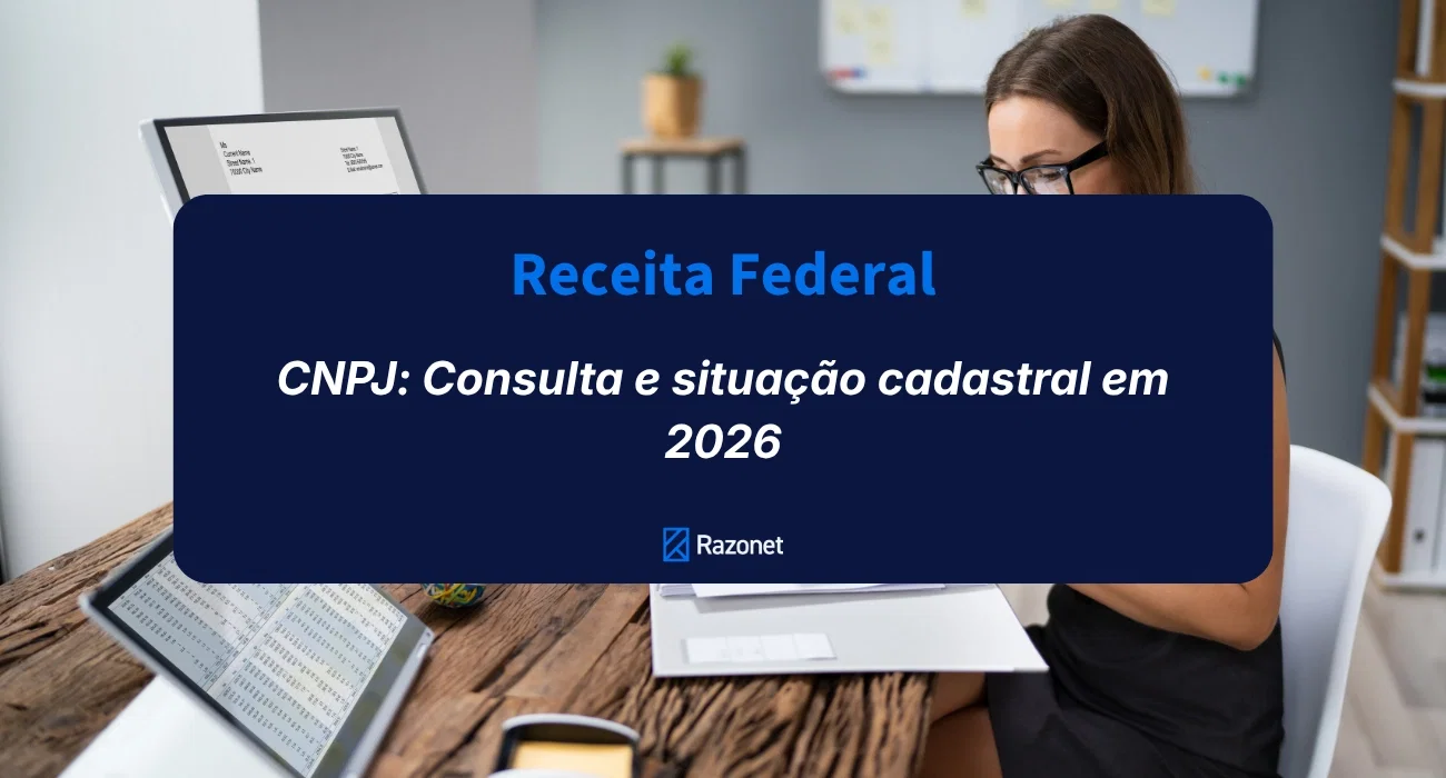 Receita Federal CNPJ: consulta de situação cadastral em 2026