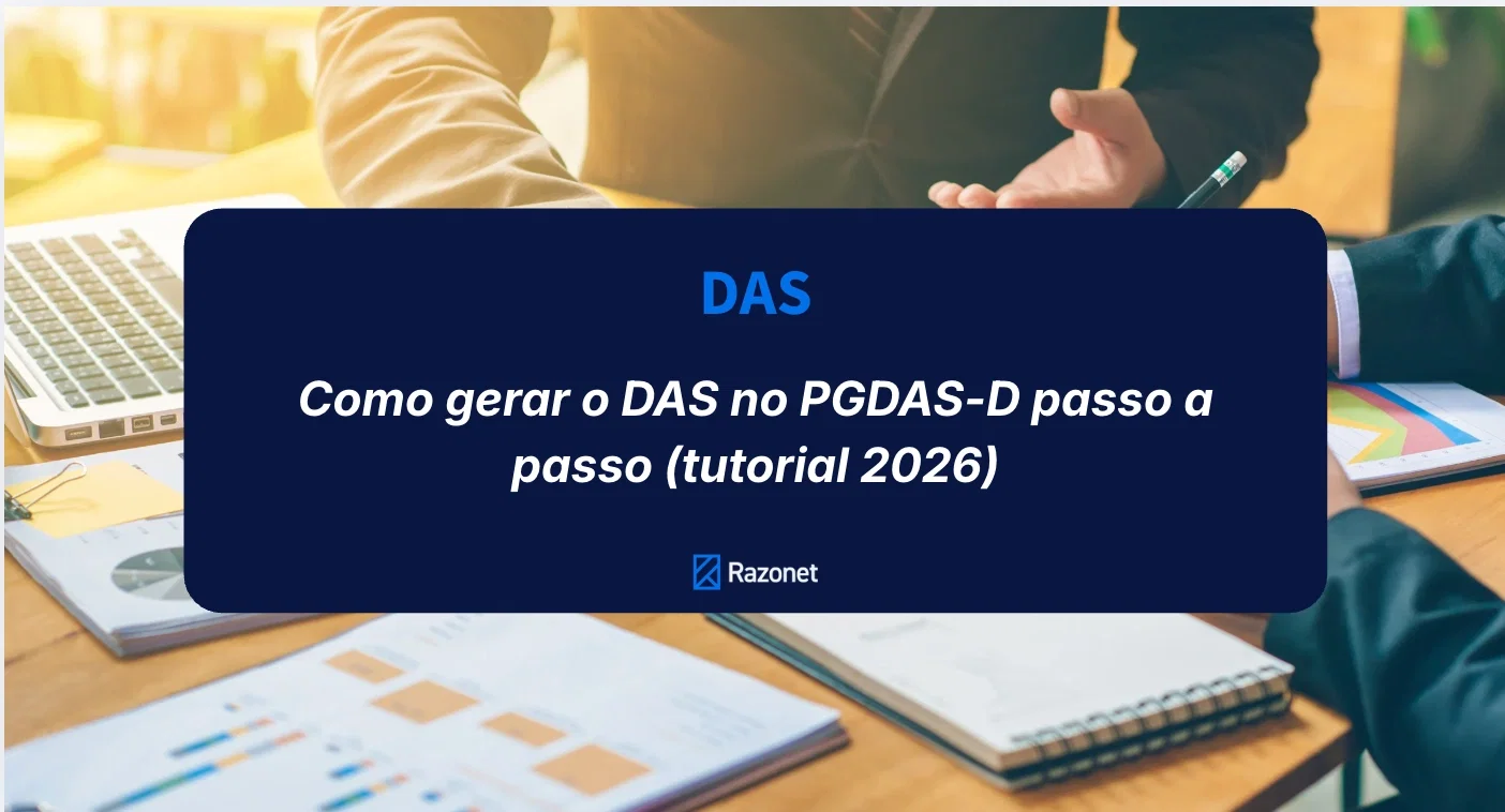 Como gerar o DAS no PGDAS-D passo a passo (tutorial 2026)