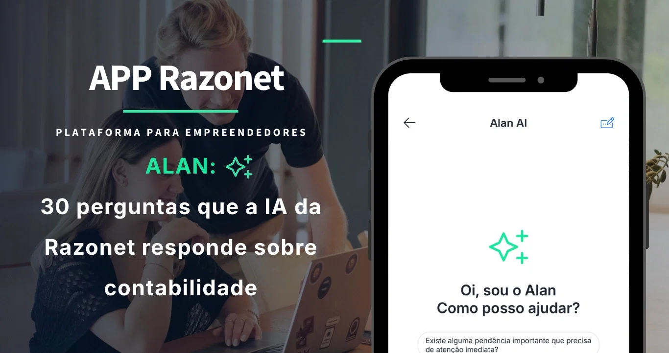 Alan 2026: 30 perguntas que a IA da Razonet responde sobre contabilidade
